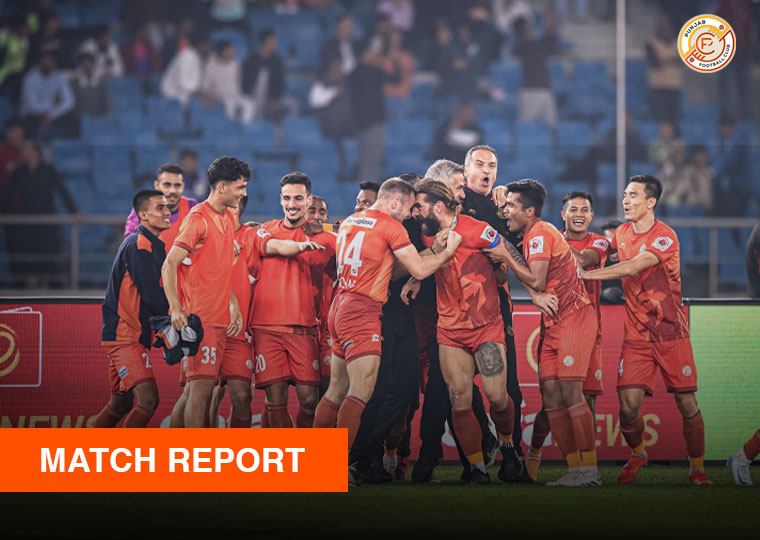 Match Report – Luka Majcen’s Late Winner Gives Punjab FC Three Crucial Points
