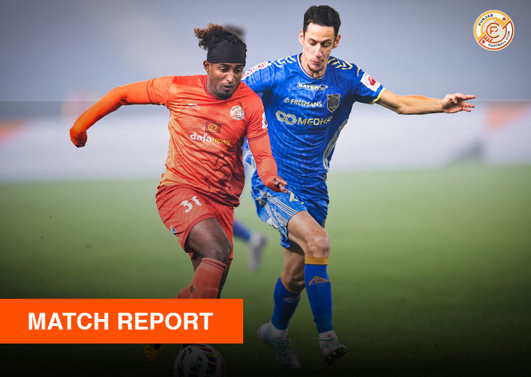 Match Report – Punjab FC go down to nine men Kerala Blasters